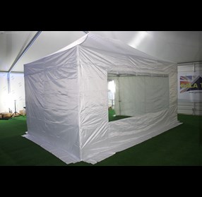Gala Tent - Pop Up tjald - 4,5 x 3m - Hvítt