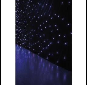 Stjörnutjald LED 3x6m RGB